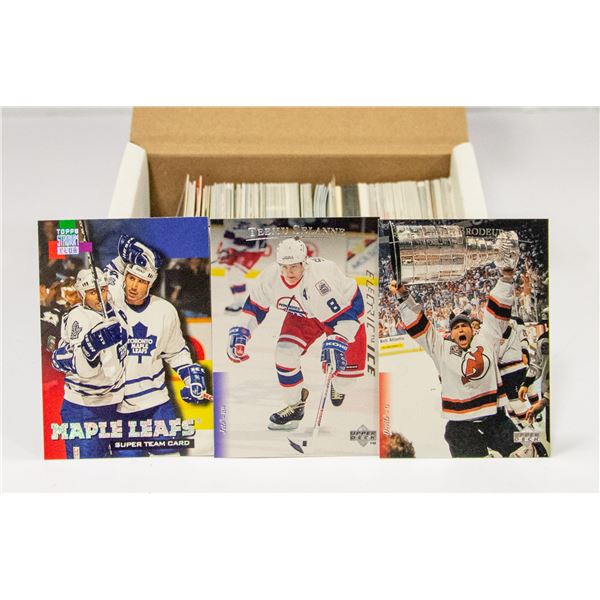 200 ROOKIES, INSERTS, STARS, NUMBERED CARDS HI