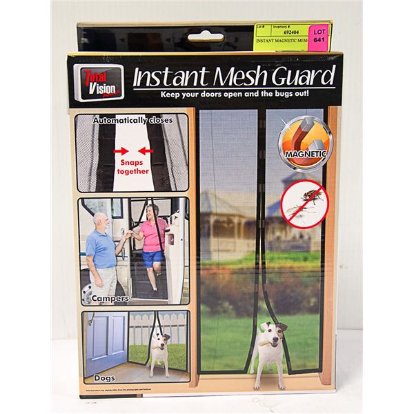 INSTANT MAGNETIC MESH DOOR