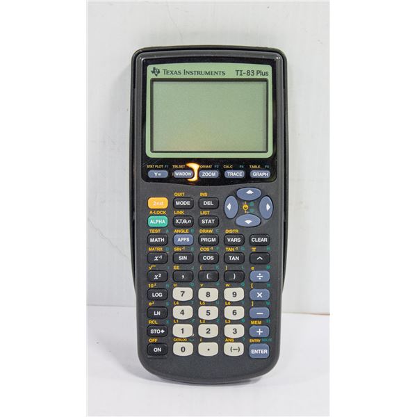 TEXAS INSTRUMENT T1-83 PLUS GRAPHIC CALCULATOR
