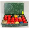 Image 1 : SET OF ARAMITH SNOOKER POOL BALLS - BELGIUM