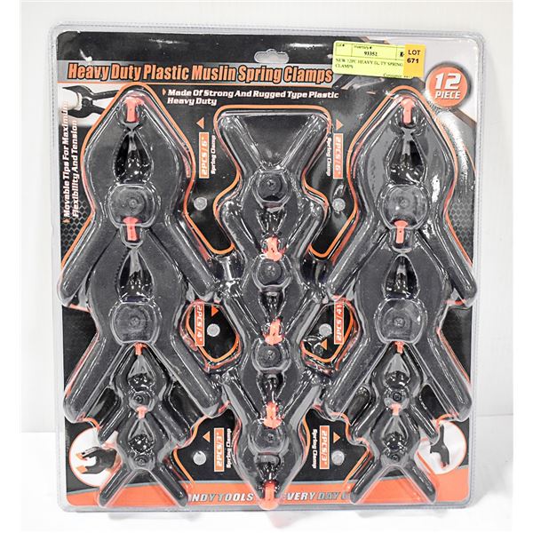 12PC CLAMP SET