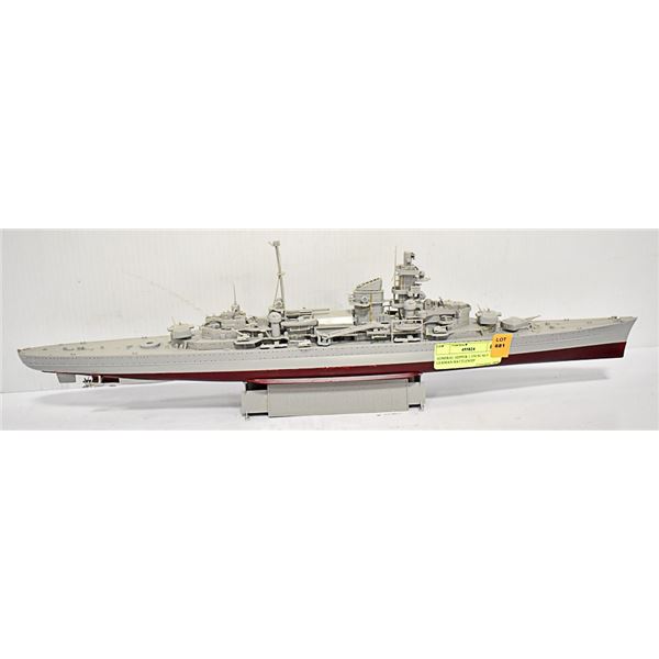 ADMIRAL HIPPER 1:350 SCALE GERMAN BATTLESHIP