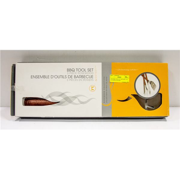 NEW BBQ TOOL SET AND NEW 1 PC OUTDOOR LANTERN