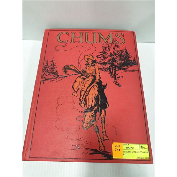 1931-1932 8 CHUMS ANNUAL STORIES OF THE WEST