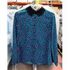 Image 1 : SMASHED LEMON LADIES BLUE WITH DOTS BLOUSE SIZE 6