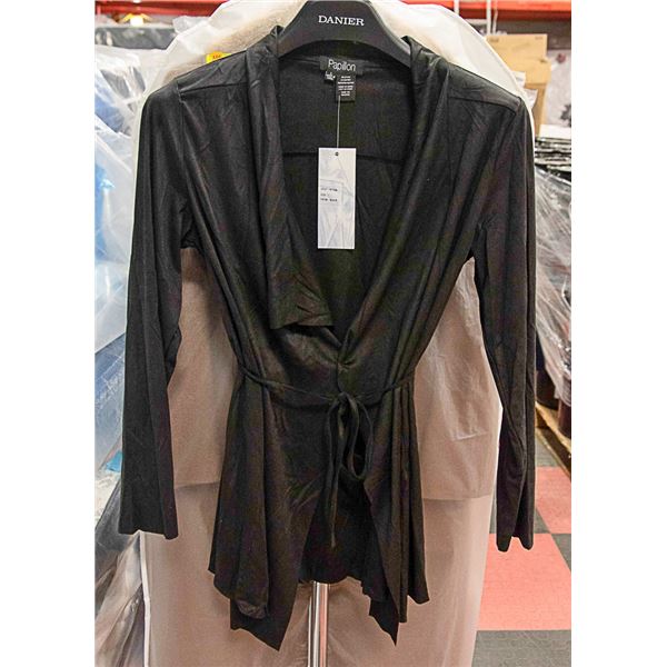 PAPILLON LADIES BLACK JACKET SIZE L NEW
