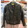 Image 1 : LEATHER S 40 BOMBER JACKET VINTAGE