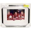 Image 1 : FRAMED WAYNE GRETZKY, MIKE BOSSY AND GUY LAFLEUR