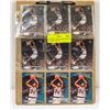 Image 1 : 9 X VINCE CARTER ROOKIE CARDS RAPTORS LEGEND