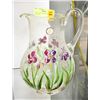 Image 1 : CRYSTAL PITCHER HAND CRAFTED IN ROMANIA