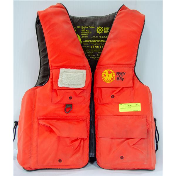 LARGE LIFE JACKET