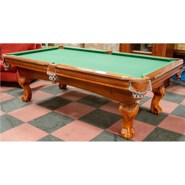 SPORTCRAFT  4FT X 92IN POOL TABLE WITH SOME POCKET