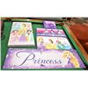 Image 1 : SET OF 5 DISNEY PRINCESS CANVAS ART WORK