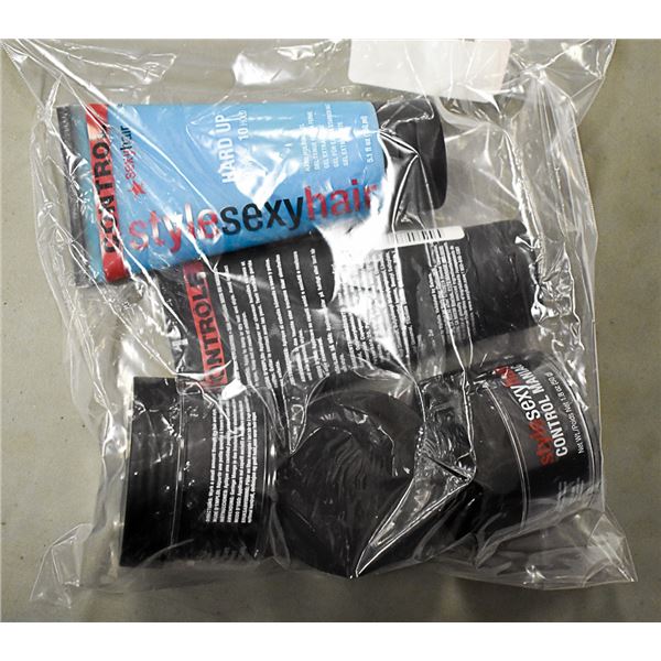 3 50G JARS OF SEXY HAIR CONTROL MANIAC STYLE WAX &