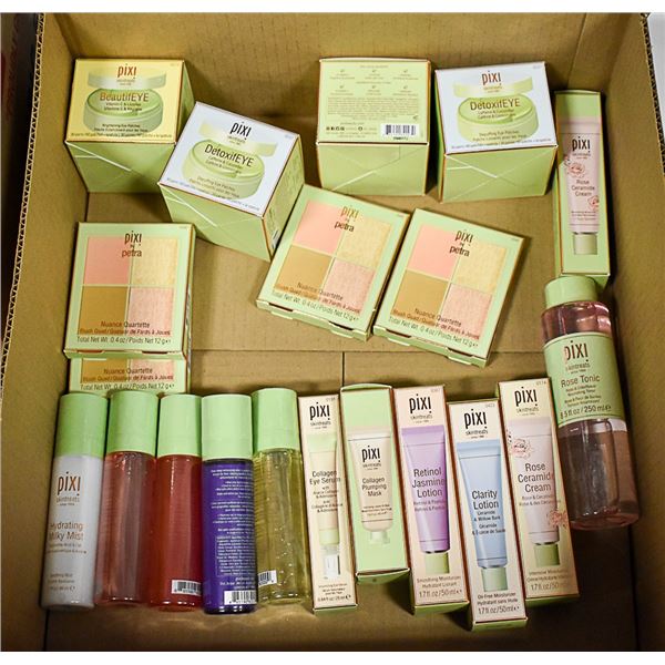 FLAT LOT OF BRAND NAME SKIN CARE PRODUCTS