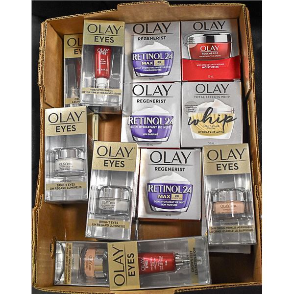 FLAT LOT OF BRAND NAME MAKEUP AND SKIN PRODUCTS