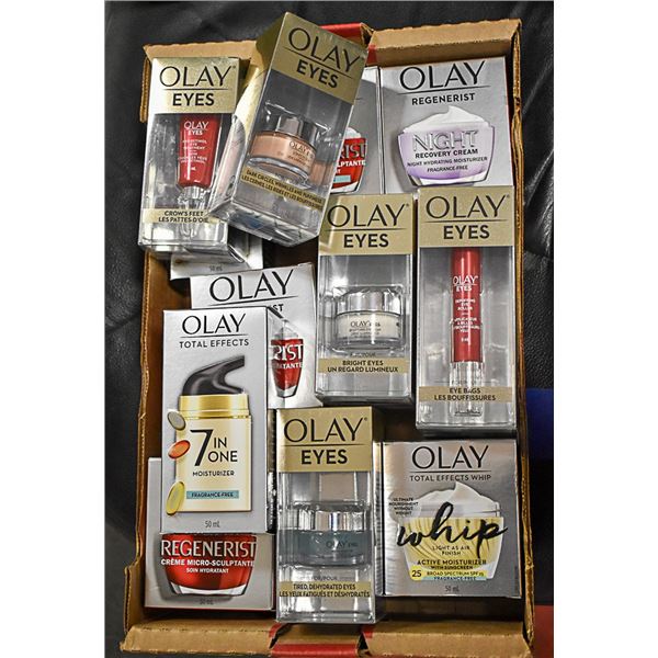 FLAT LOT OF BRAND NAME MAKEUP AND SKIN PRODUCTS