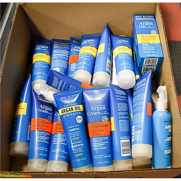 FLAT LOT OF MARC ANTHONY HAIR CARE PRODUCTS