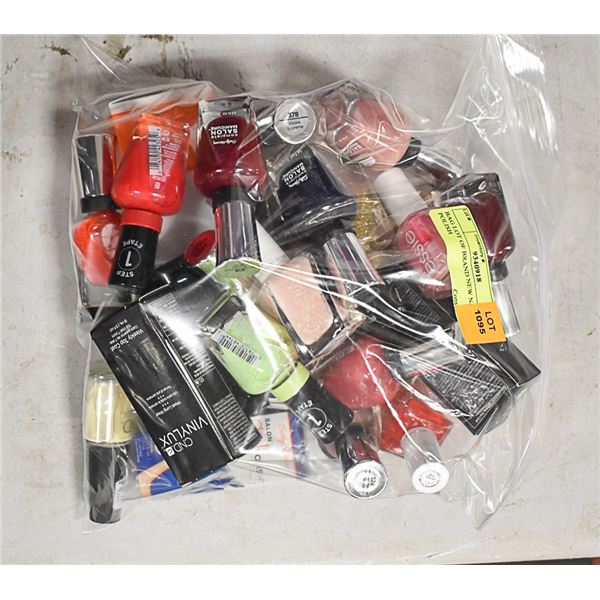 BAG LOT OF BRAND NEW NAIL POLISH