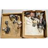 Image 1 : 2 SMALL BOXES OF ASSORTED PRECIOUS STONES