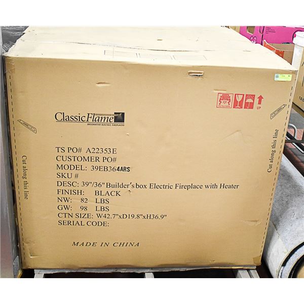 ELEMENT 42" WOOD FIREPLACE