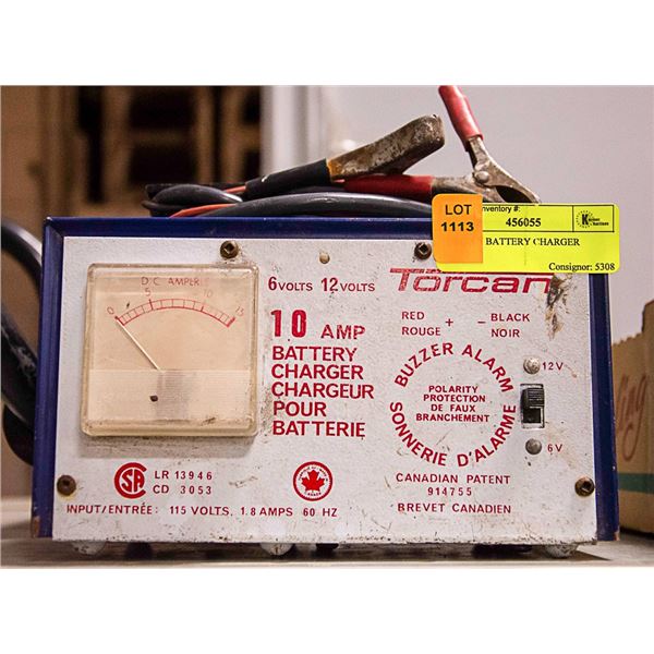 TORCAN BATTERY CHARGER