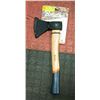Image 1 : HATCHET WITH A  WOOD HANDLE