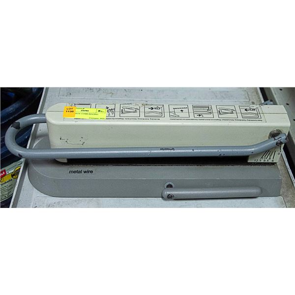 IBICO PLASTIC COMB BINDING