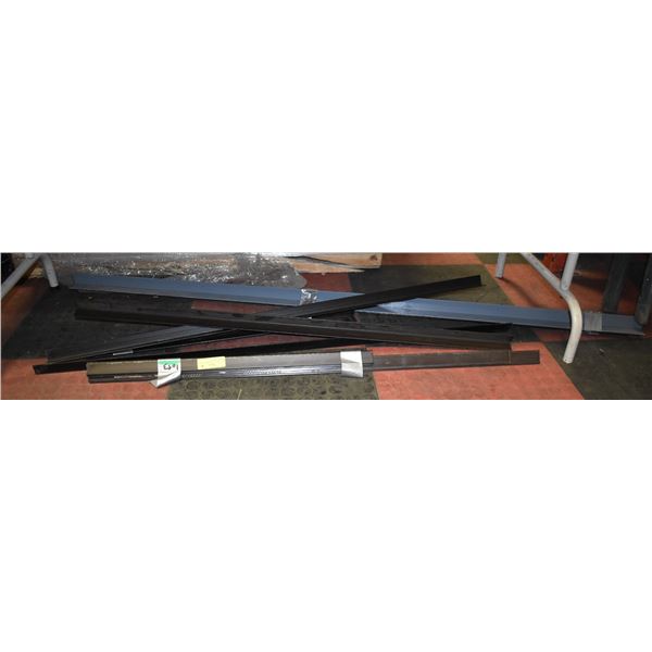 3 SETS OF ASSORTED ANGLE IRON PIECES-20 PCE