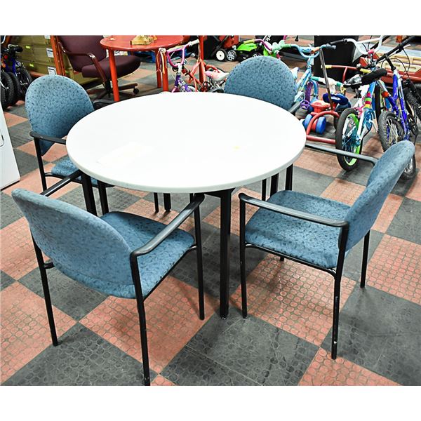 TABLE AND 4 CHAIRS