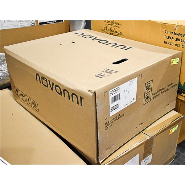 NEW NOVENNI 16" X 18" STAINLESS STEEL SINK