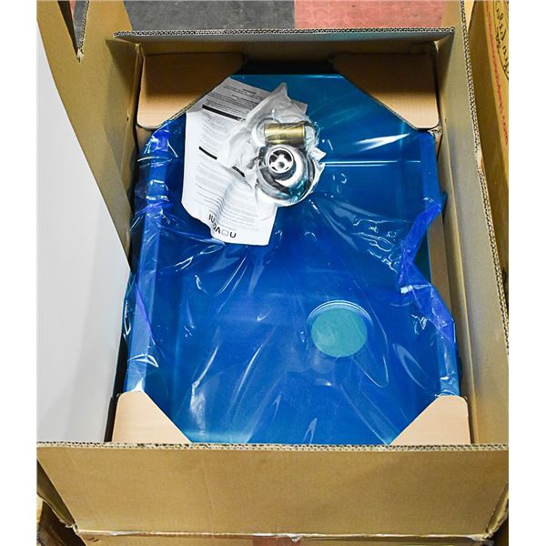 NEW NOVENNI 16" X 18" STAINLESS STEEL SINK