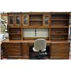 Image 1 : SOLID MAPLE HOME OFFICE WITH CHAIR