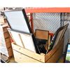 Image 1 : CRATE OF ASSORTED FRAMED PICTURES - MUST TAKE ALL