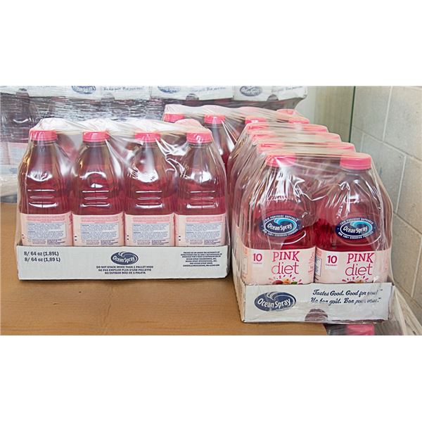 3 CASES WITH EIGHT 1.89LITRE BOTTLES OF DIET