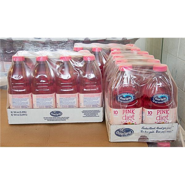 3 CASES WITH EIGHT 1.89LITRE BOTTLES OF DIET