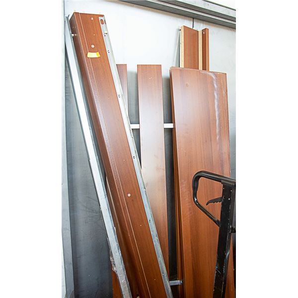 QUEEN SIZE UNASSEMBLED BEDFRAME - AS IS