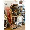 Image 1 : UNCLAIMED CAGE WITH GARDEN TOOLS & MORE