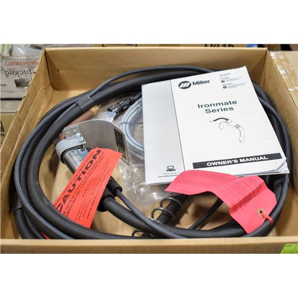 MILLER IRONMATE FLUX CORED WELDING GUN