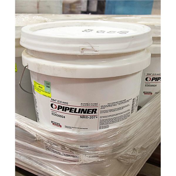 LINCOLN PIPELINER SELF SHIELDED CORED WIRE 5/64