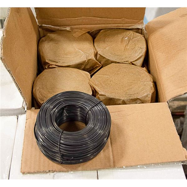 CASE LOT OF 16 ROLLS OF TIE WIRE