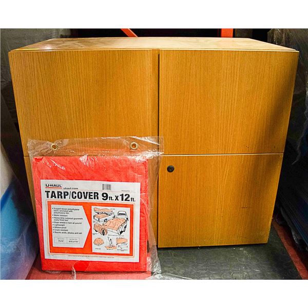 NEW 9FT X 12FT TARP COVER SOLD WITH OAK TONE