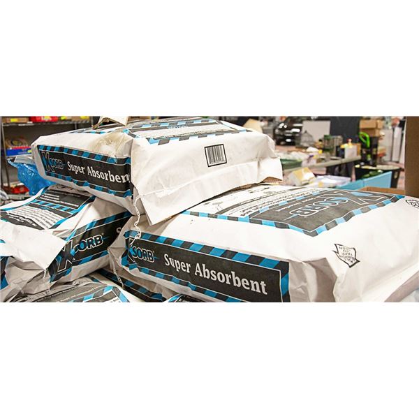 THREE 49.4LITRE BAGS OF SUPER ABSORBANT