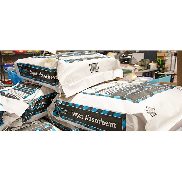 THREE 49.4LITRE BAGS OF SUPER ABSORBANT