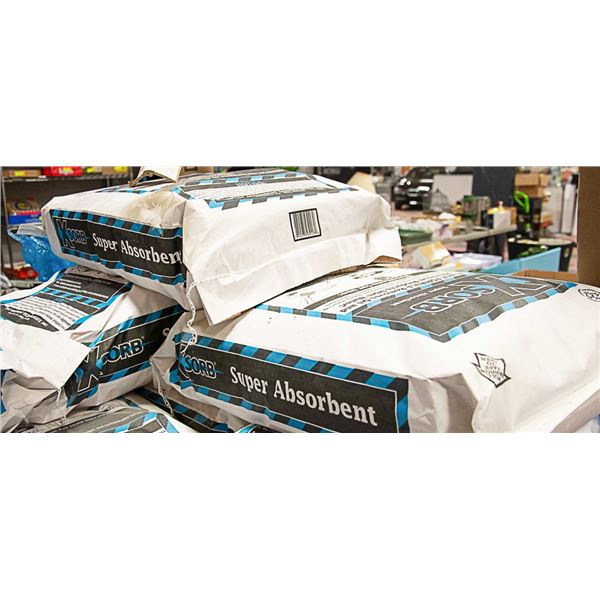 THREE 49.4LITRE BAGS OF SUPER ABSORBANT