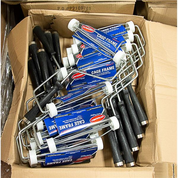 BOX OF DYNAMIC PAINTER ROLLER CAGE WITH HANDLES