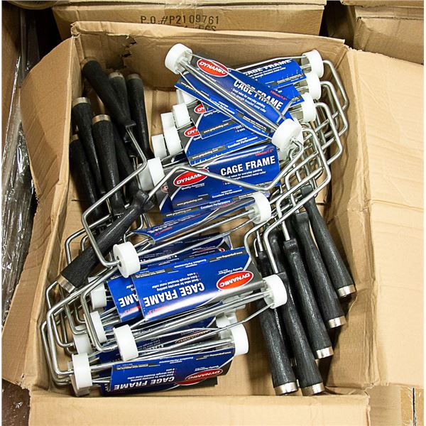 BOX OF DYNAMIC PAINTER ROLLER CAGE WITH HANDLES