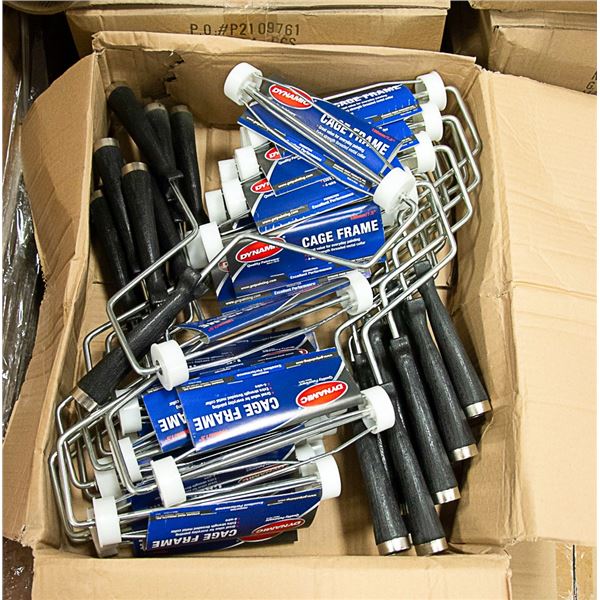 BOX OF DYNAMIC PAINTER ROLLER CAGE WITH HANDLES