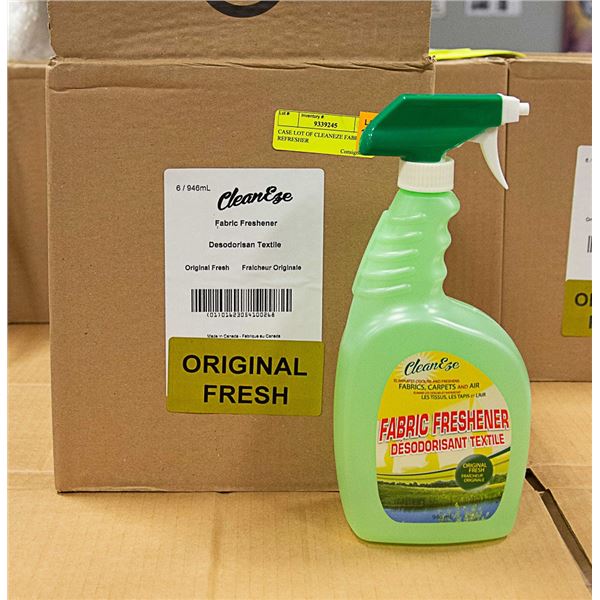 CASE LOT OF CLEANEZE FABRIC REFRESHER