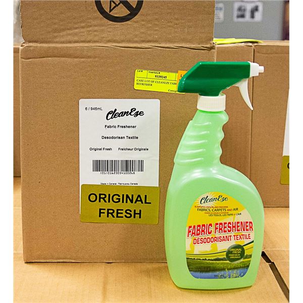 CASE LOT OF CLEANEZE FABRIC REFRESHER